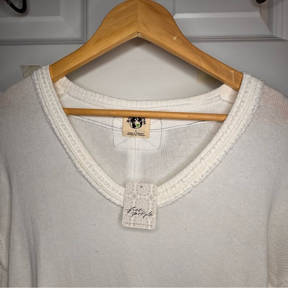 Free people timeless white Knit Sweater - Picture 10 of 11